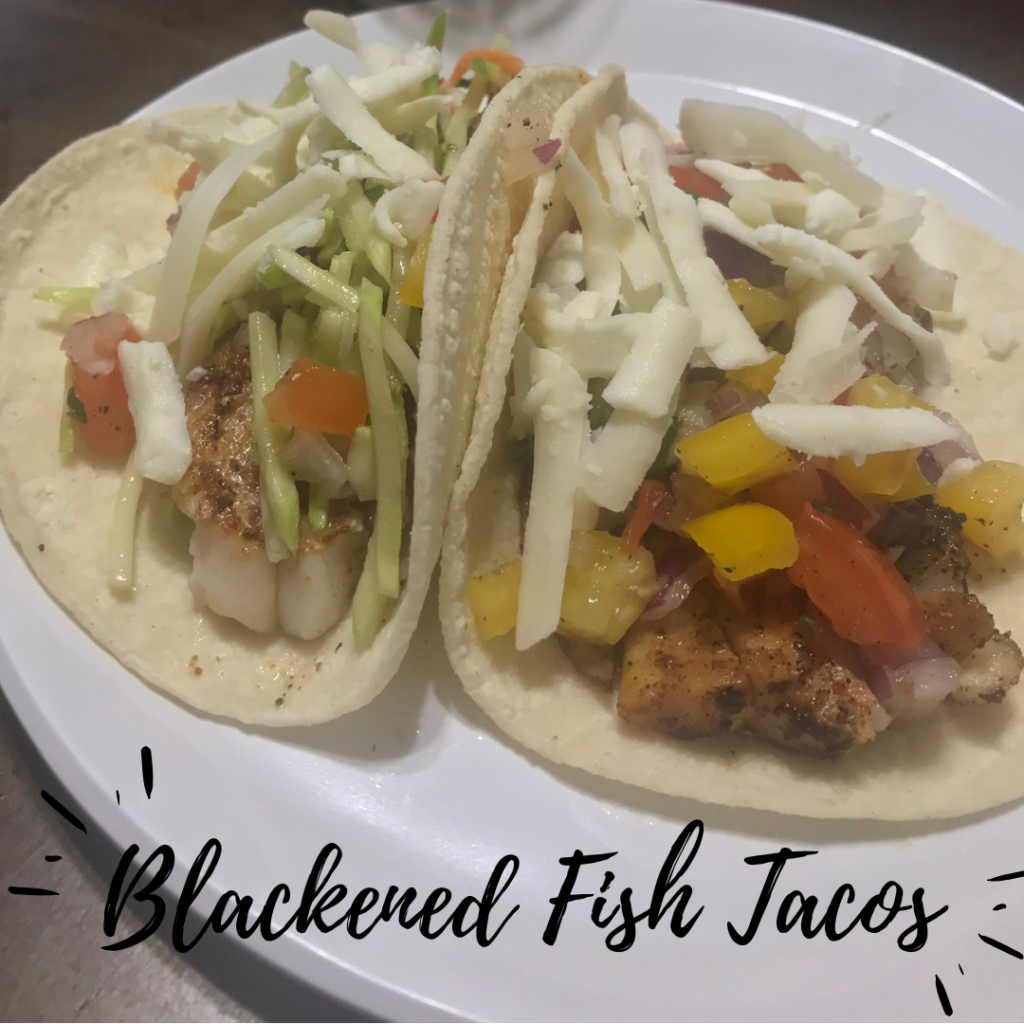 Blackened Fish Tacos Nutrition Savvy Dietitian