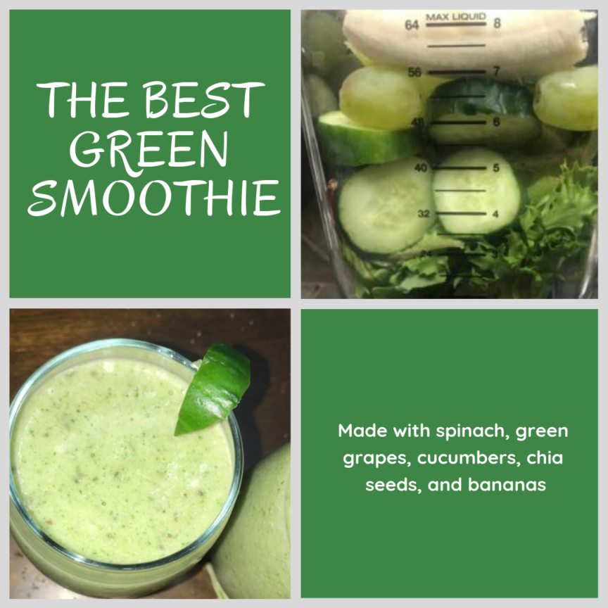 The Best Green Smoothie | Nutrition Savvy Dietitian